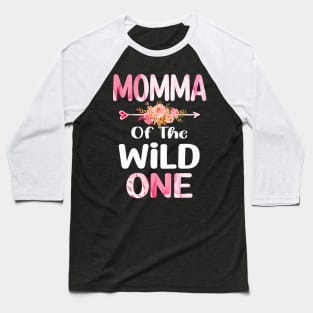 momma of the wild one momma Baseball T-Shirt